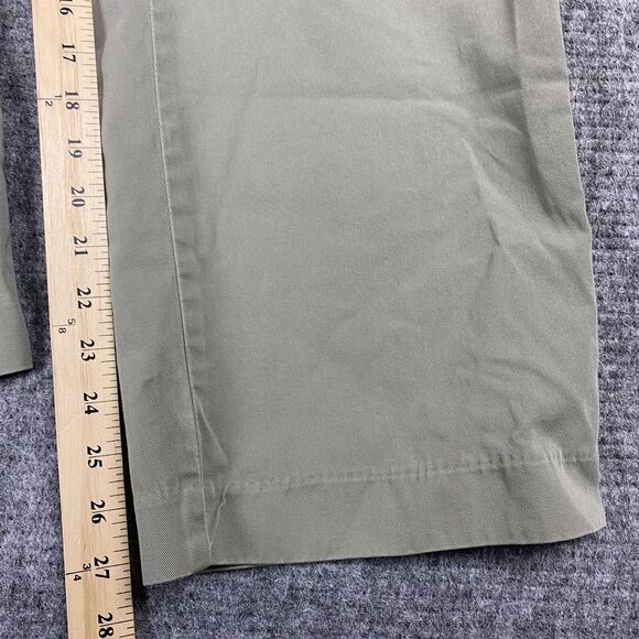 G.H. Bass Pants‎ Womens 12 High Waist Tapered Relaxed Loose Lightweight Chino - Picture 8 of 11